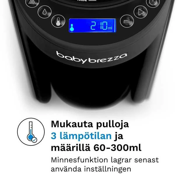 Pieno mišinio ruošimo aparatas Baby Brezza Formula Pro Advanced, Juodos spalvos