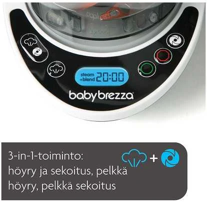 Baby Brezza kūdikio maisto ruošimo aparatas ONE STEP™ FOOD MAKER DELUXE