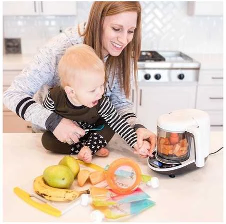 Baby Brezza kūdikio maisto ruošimo aparatas ONE STEP™ FOOD MAKER DELUXE