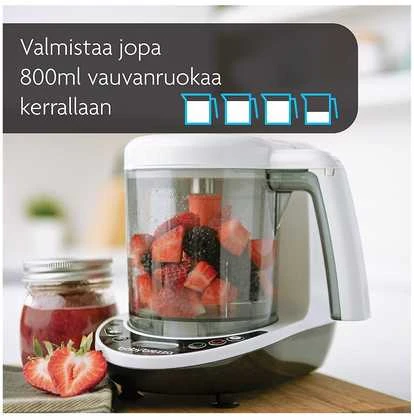 Baby Brezza kūdikio maisto ruošimo aparatas ONE STEP™ FOOD MAKER DELUXE