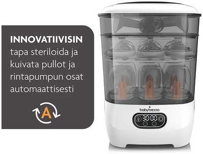 BABY BREZZA ONE STEP ELEKTRINIS GARŲ STERILIZATORIUS SU DŽIOVINIMO FUNKCIJA