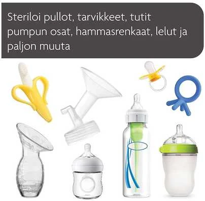 BABY BREZZA ONE STEP ELEKTRINIS GARŲ STERILIZATORIUS SU DŽIOVINIMO FUNKCIJA