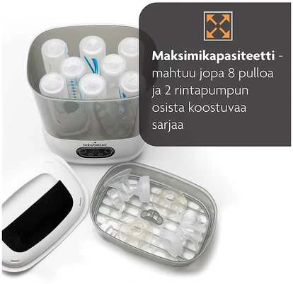 BABY BREZZA ONE STEP ELEKTRINIS GARŲ STERILIZATORIUS SU DŽIOVINIMO FUNKCIJA