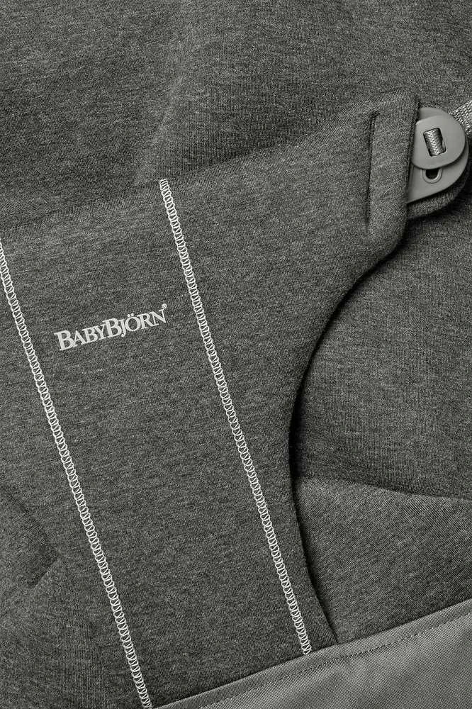 BABYBJORN gultuko audinys BLISS 3D Jersey, charcoal pilkas, 12076 (Nemokamas pristatymas)