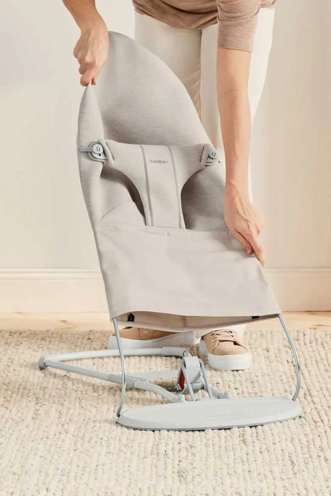 BABYBJORN gultukas BLISS 3D JERSEY, light beige, 006187 (Nemokamas pristatymas)
