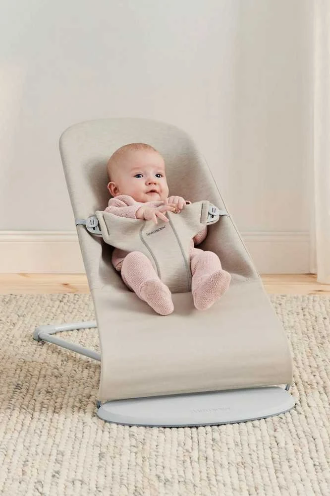 BABYBJORN gultukas BLISS 3D JERSEY, light beige, 006187 (Nemokamas pristatymas)