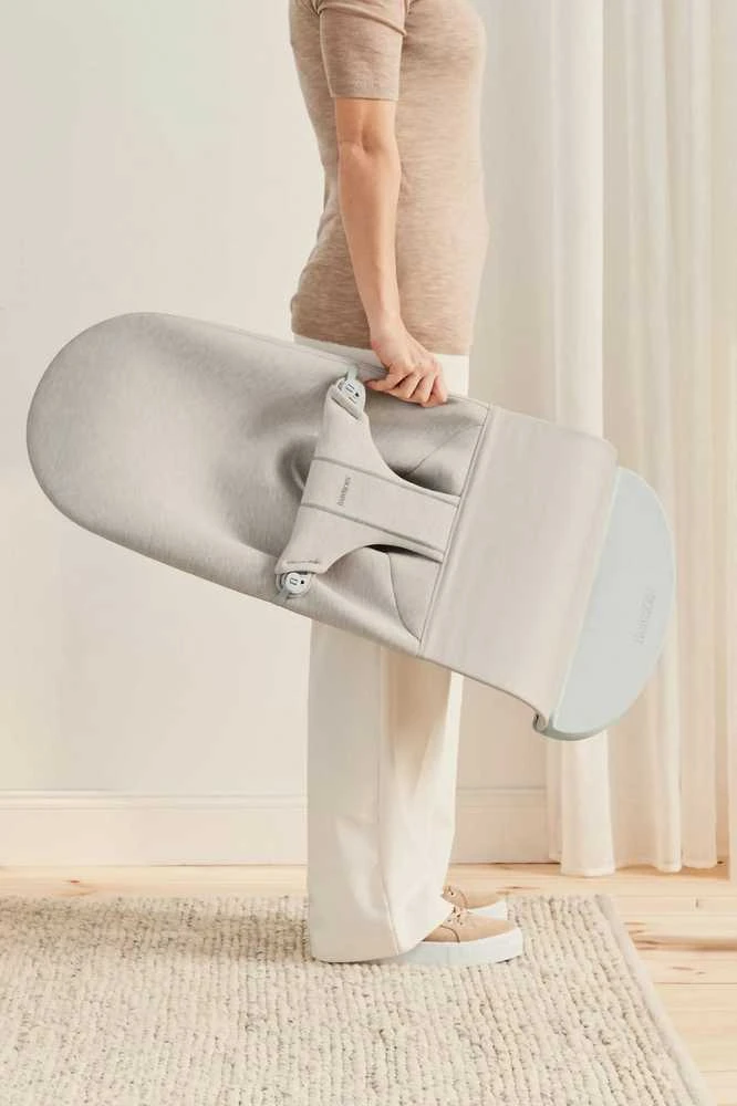 BABYBJORN gultukas BLISS 3D JERSEY, light beige, 006187 (Nemokamas pristatymas)