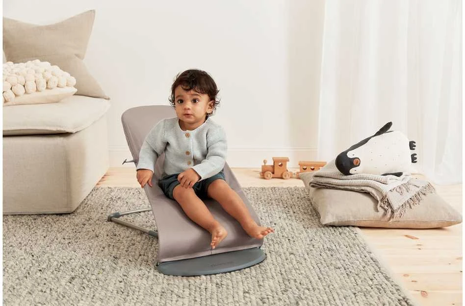 BabyBjorn Bliss - vaikiškas gultas | Austas Smėlio spalvos Futbolas