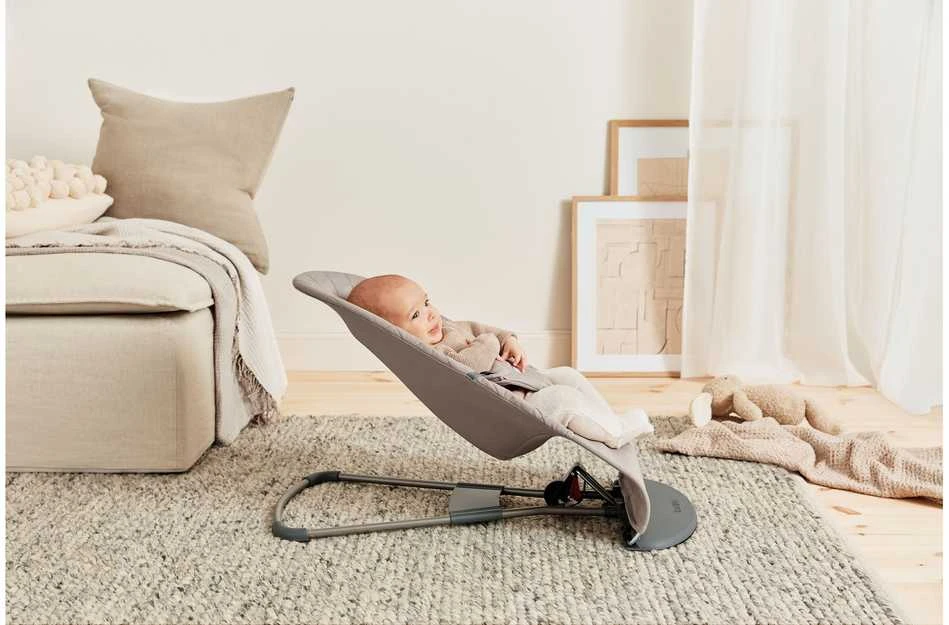 BabyBjorn Bliss - vaikiškas gultas | Austas Smėlio spalvos Futbolas