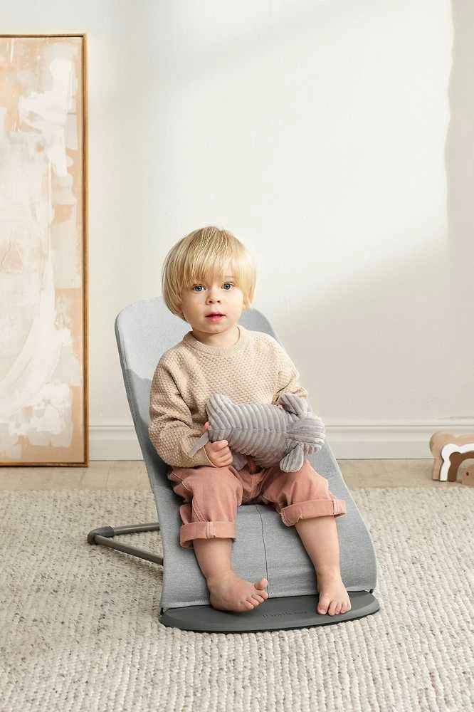 BabyBjorn Bliss - vaikiškas gultas | Austas šviesiai pilkas melanžas