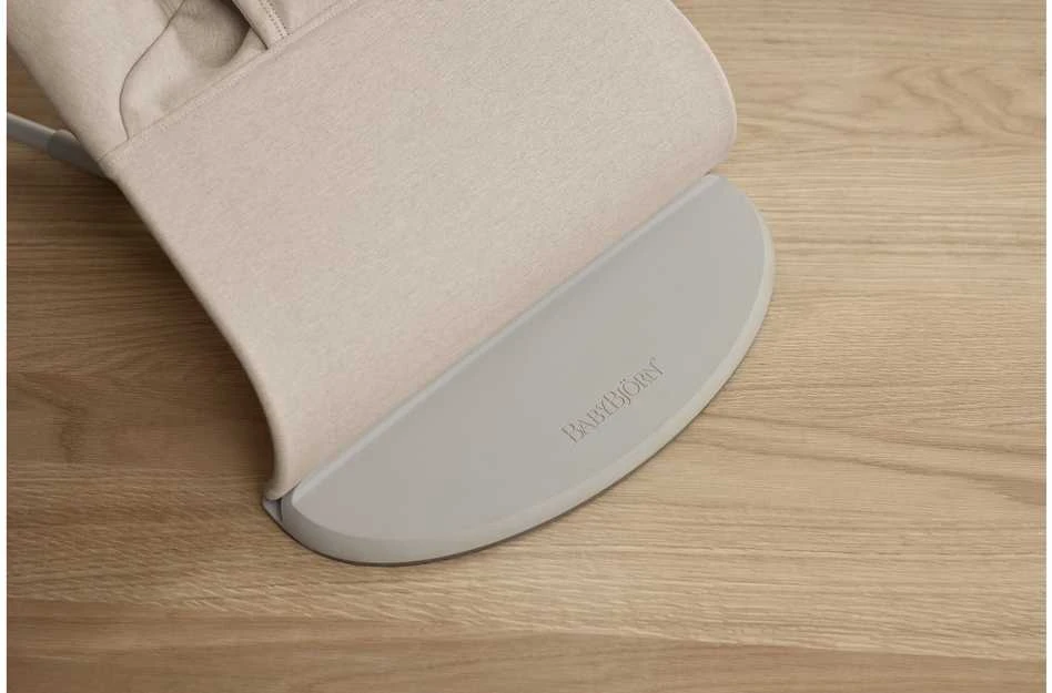 BabyBjorn Bliss - kūdikio supynės | Austas melanžas šviesiai smėlio spalvos