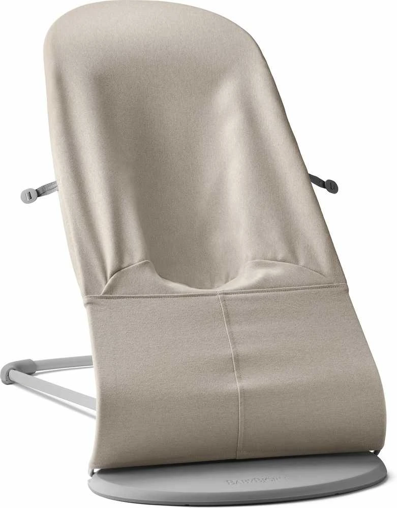BabyBjorn Bliss - kūdikio supynės | Austas melanžas šviesiai smėlio spalvos