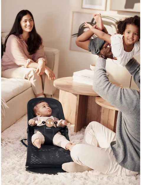 BABYBJORN žaislas gultukui GOOGLE EYES, Juodas & Baltas, 080511 (Nemokamas pristatymas)