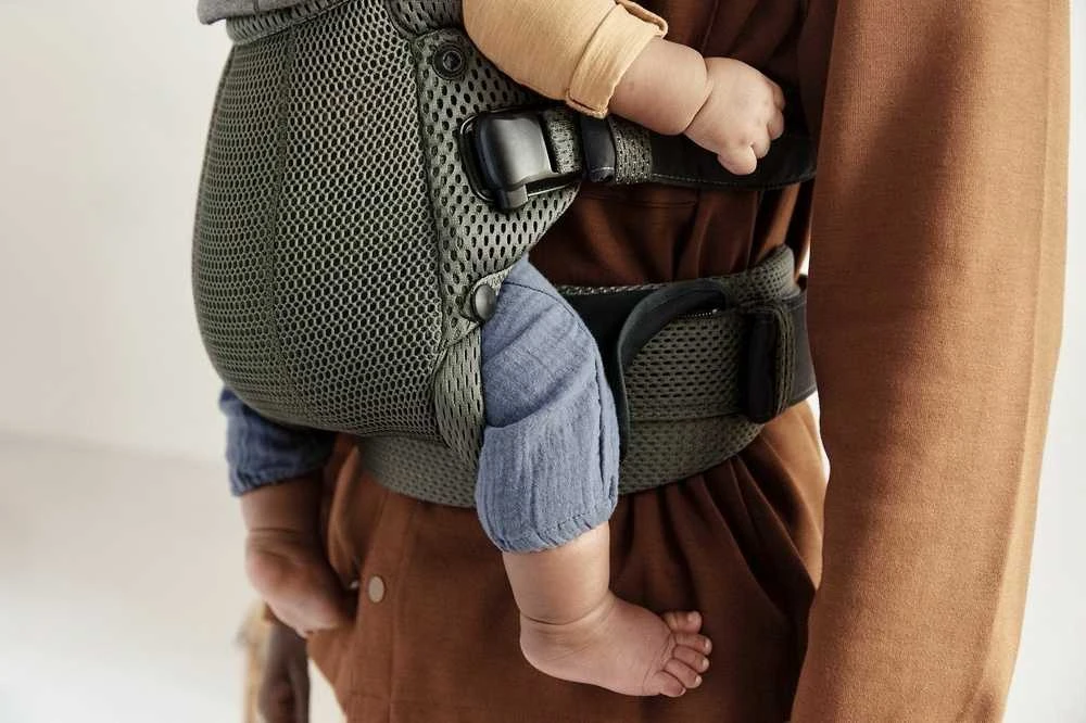 BABYBJORN nešioklė HARMONY 3D Mesh, Dark žalias, 088047