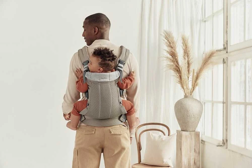 BABYBJORN nešioklė HARMONY 3D MESH, pilkas beige, 088002