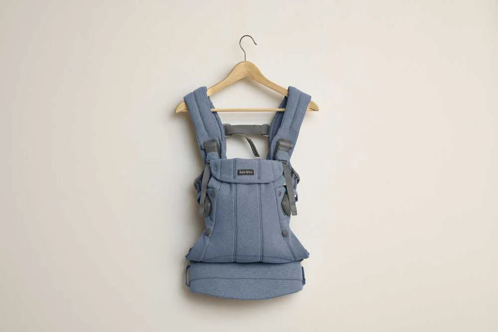 BABYBJORN nešioklė HARMONY WOVEN MELANGE, mėlynas 088033