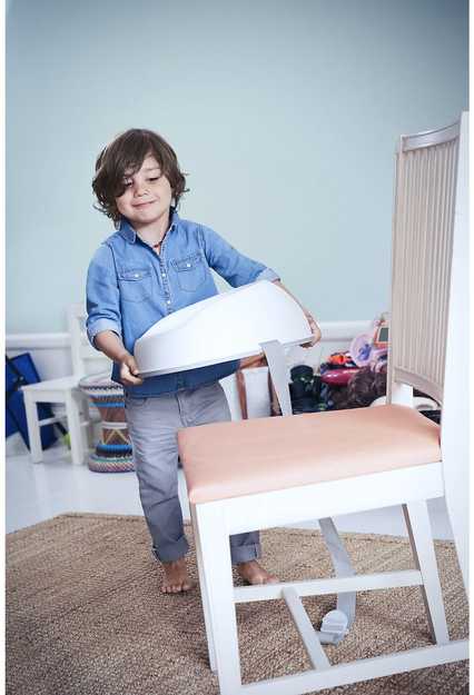 BABYBJORN paaukštinimas kėdei, baltas, 69021