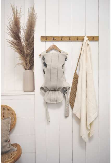 BABYBJORN nešioklė MINI 3D JERSEY, light beige, 021087