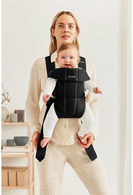 BabyBjörn Mini austa kūdikio nešioklė naujagimiams 3,2–11 kg, modelis 21156