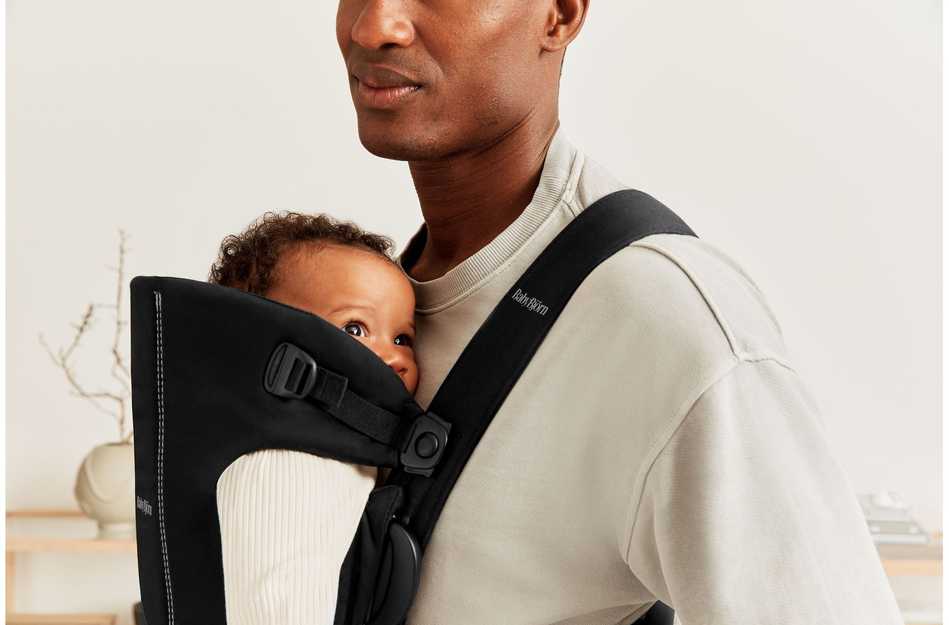 BabyBjörn Mini austa kūdikio nešioklė naujagimiams 3,2–11 kg, modelis 21156
