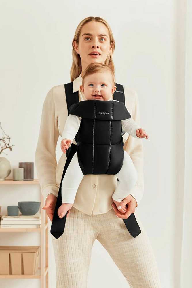BabyBjörn Mini austa kūdikio nešioklė naujagimiams 3,2–11 kg, modelis 21156