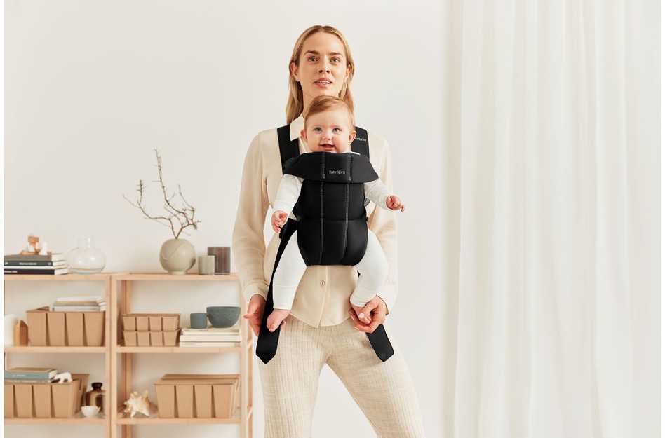 BabyBjörn Mini austa kūdikio nešioklė naujagimiams 3,2–11 kg, modelis 21156