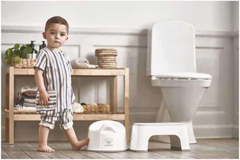 BABYBJORN Smart Potty naktipuodis Baltas/Pilkas 051221