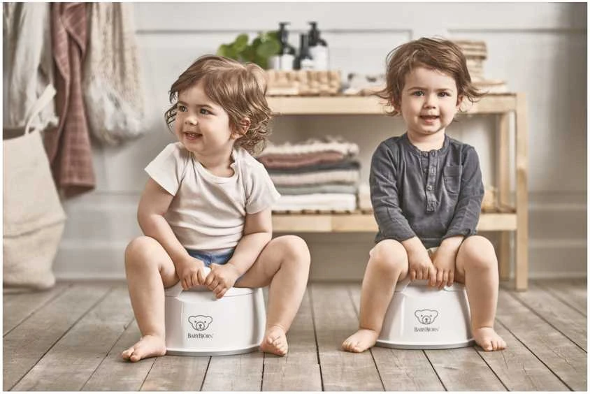 BABYBJORN Smart Potty naktipuodis Baltas/Pilkas 051221