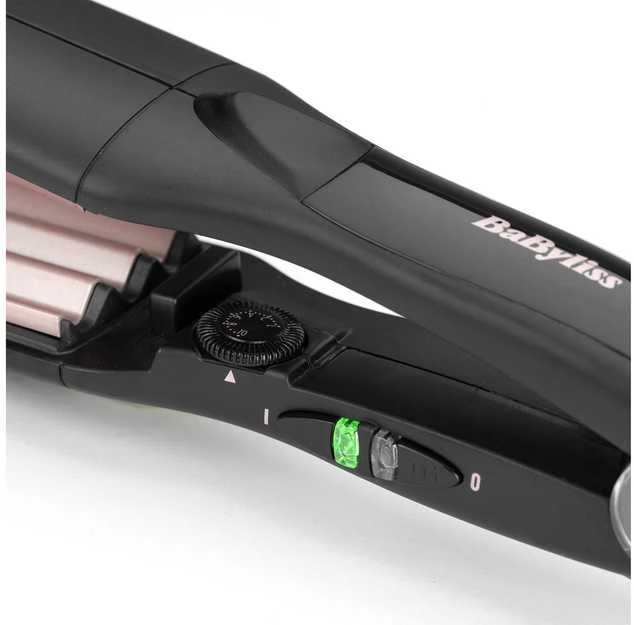 BaByliss 2165CE plaukų formavimo šukos Tekstūravimo žnyplės Šiltas Juoda, Rožinė 1,8 m