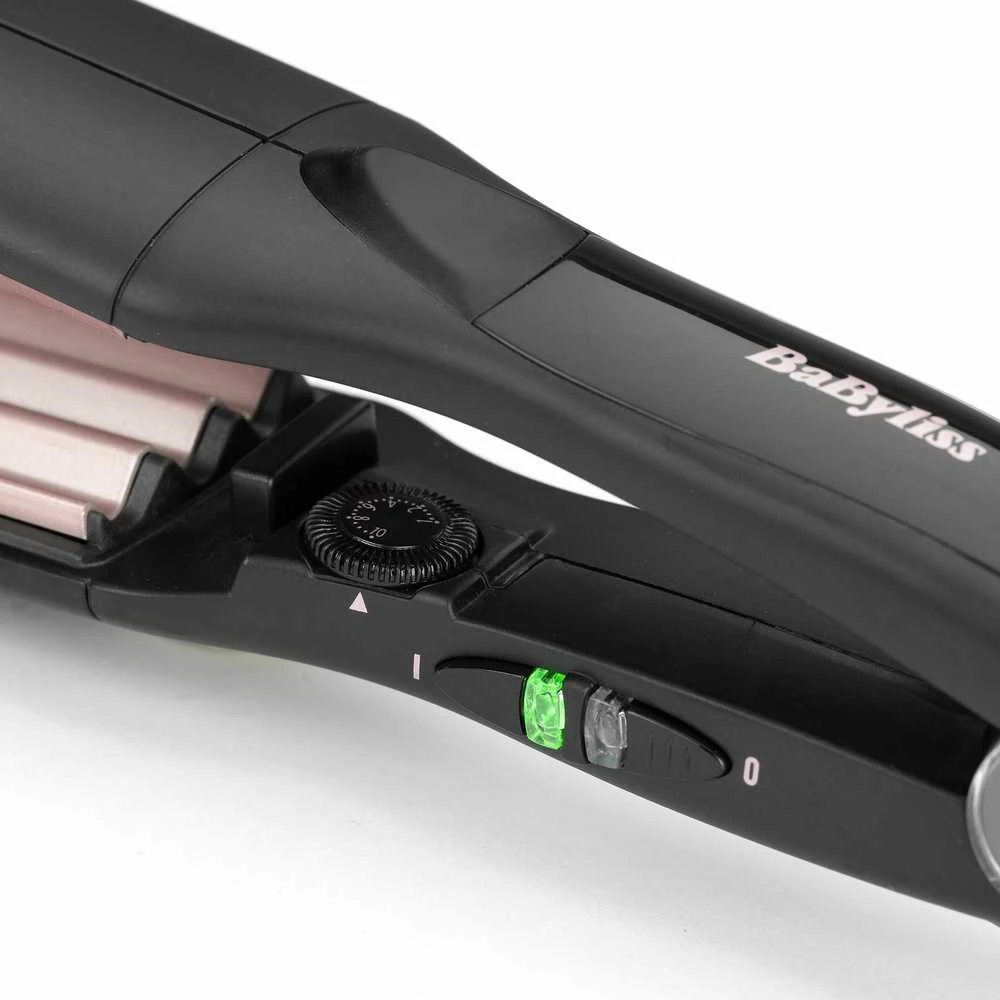 BaByliss 2165CE plaukų formavimo šukos Tekstūravimo žnyplės Šiltas Juoda, Rožinė 1,8 m