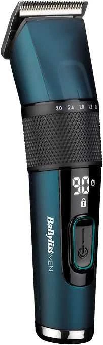 Plaukų Kirpimo Mašina - Babyliss E990E Japonų Plienas Ličio Jonų 160min Belaidė Mėlyna Juoda