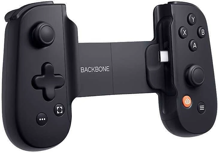 Carruzzo Backbone BB-51-P-BR žaidimų valdiklis Juoda USB Žaidimų pultelis Android, PC, XBOX
