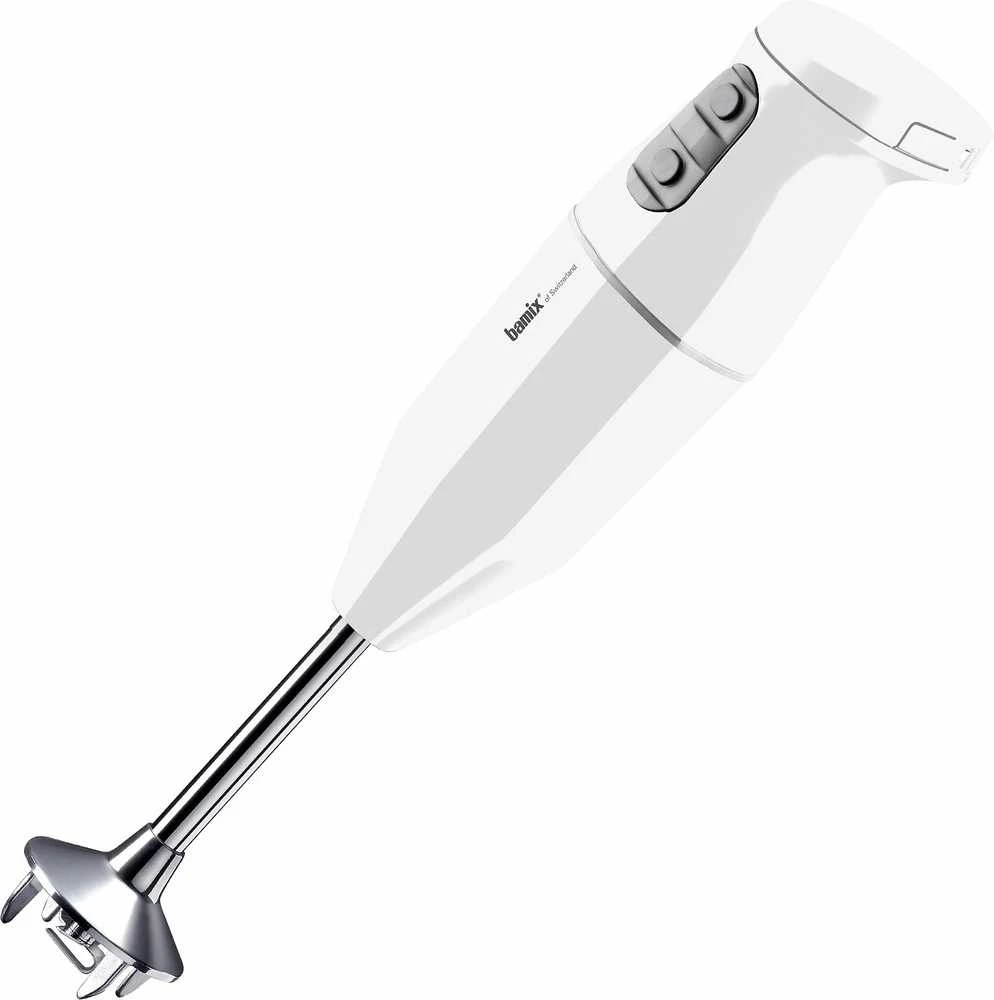 Baltas belaidis elektrinis trintuvas Bamix Cordless Puls