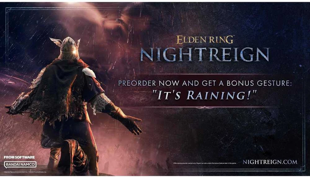 Bandai Namco Iš programinės įrangos Elden Ring Nightreign PS5