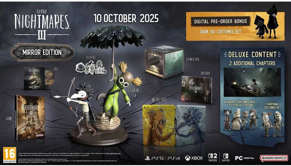 Bandai Namco „Supermassive Games Little Nightmares 3 Mirror Edition“ (Switch 2)