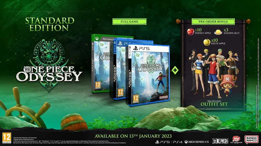 Bandai Namco One Piece Odyssey PS4