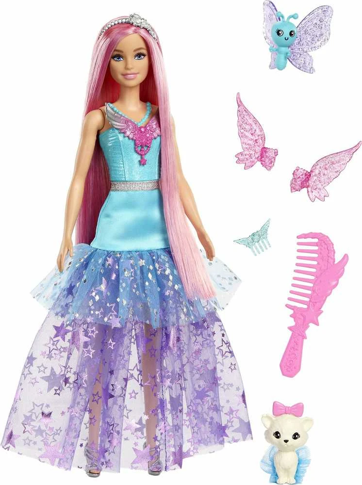 Barbie lėlė Malibu su 2 fantazijos augintiniais aprašymas - Prekės nuotrauka