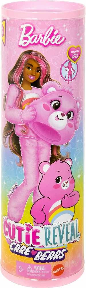 Mattel BARBIE CUTIE REVEAL CARE BEARS siuvrinukų rinkinys Cheer Bear (JCN95)