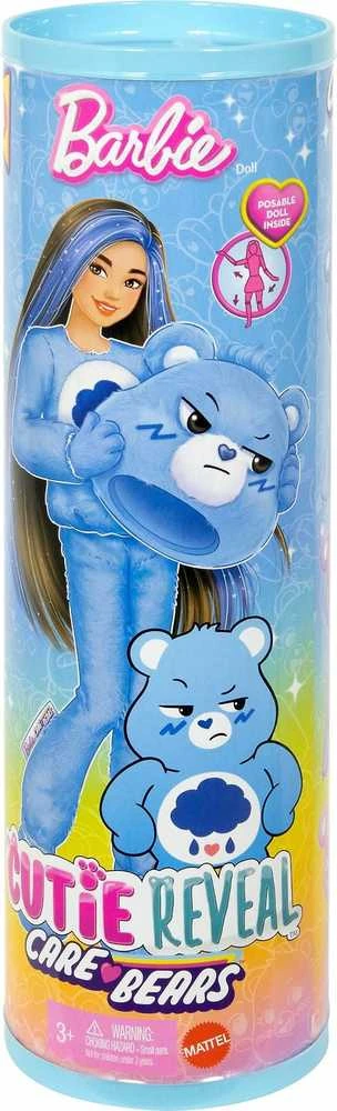 Mattel BARBIE CUTIE REVEAL CARE BEARS siurprizų rinkinys Grumpy Bear (JCN96)