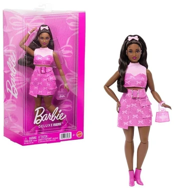 Mattel BARBIE DELUXE FASHIONISTAS tamsiaplaukė lėlė