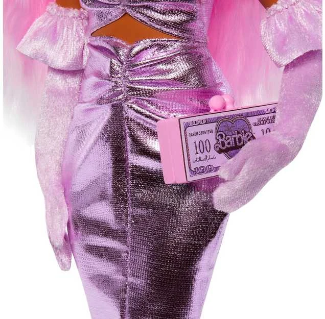 Mattel BARBIE DELUXE FASHIONISTAS lėlė rožiniais plaukais (HYV25)