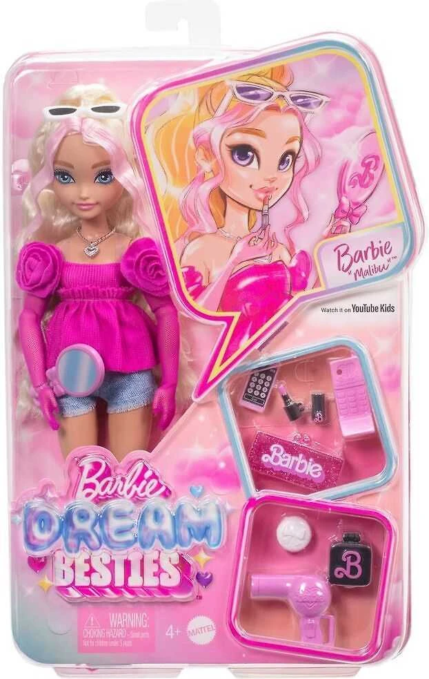 Mattel „Barbie Dream Besties“ lėlė Malibu