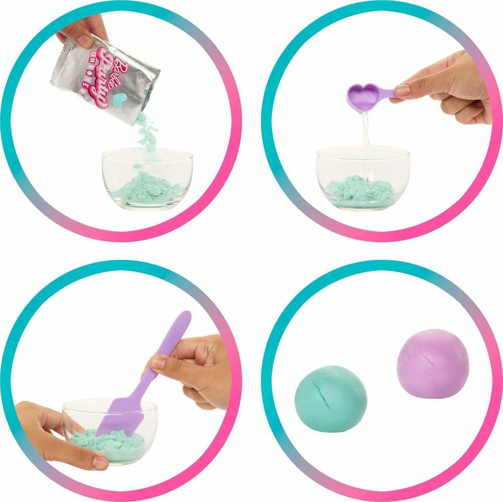Mattel BARBIE PARTY UNBOXED REVEAL siurprizų rinkinys - tamsiaplaukė lėlė (JFG72)