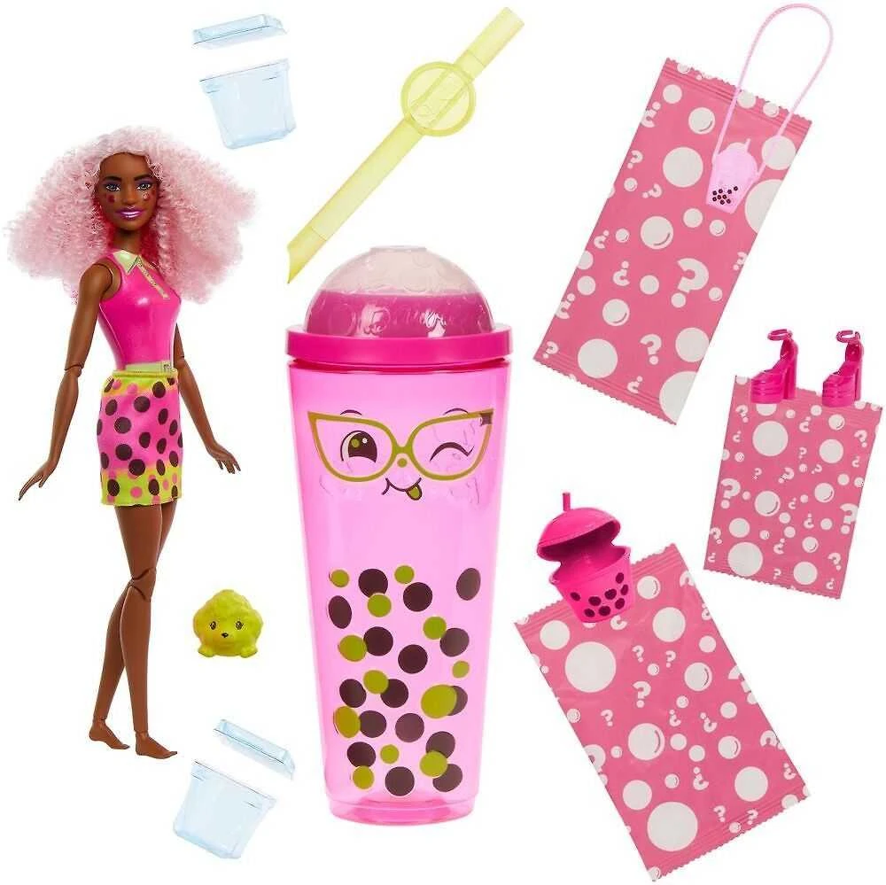 Mattel Lėlė Barbie Pop Reveal Jagoda Bubble Tea su siurprizais