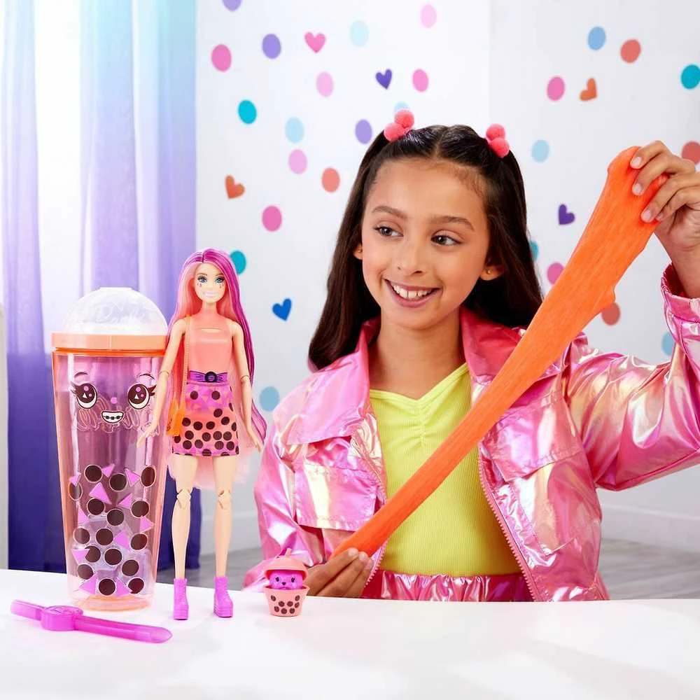 Mattel BARBIE POP REVEAL mango mochi siurprizų rinkinys, burbulinės arbatos serija (HTJ22)