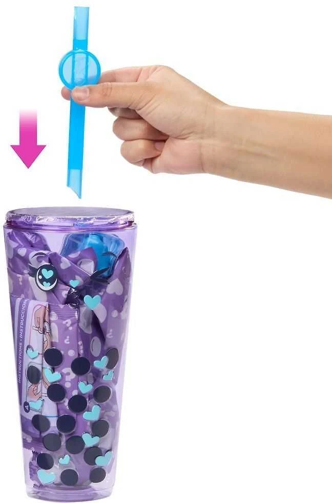 Mattel BARBIE POP REVEAL taro milk siurprizų rinkinys, burbulinės arbatos serija (HTJ19)