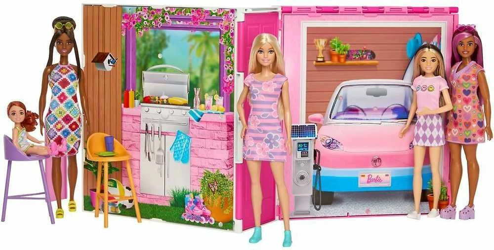 Barbie poilsio namelis su lėle HRJ77