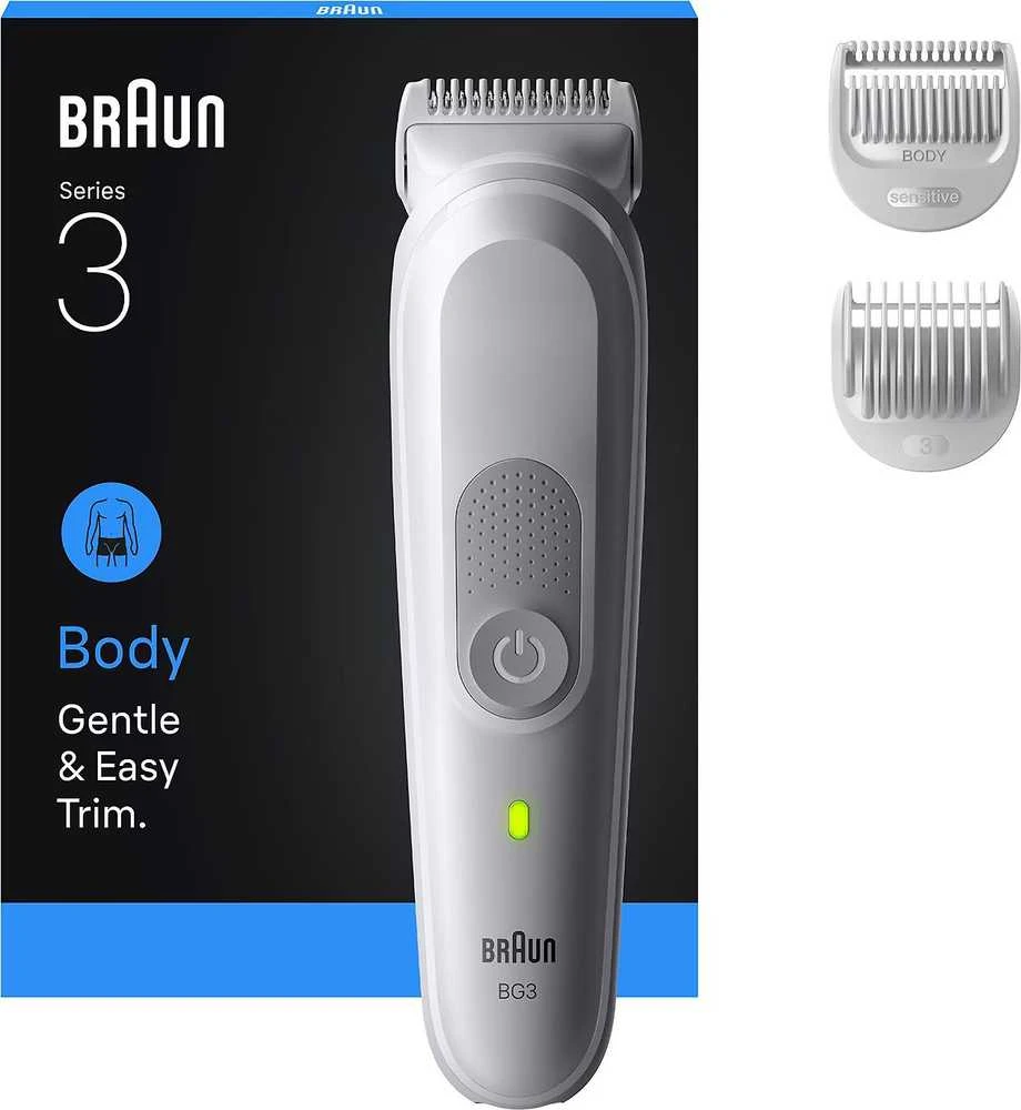 BG3530 Braun kūno plaukų kirpimo mašinėlė