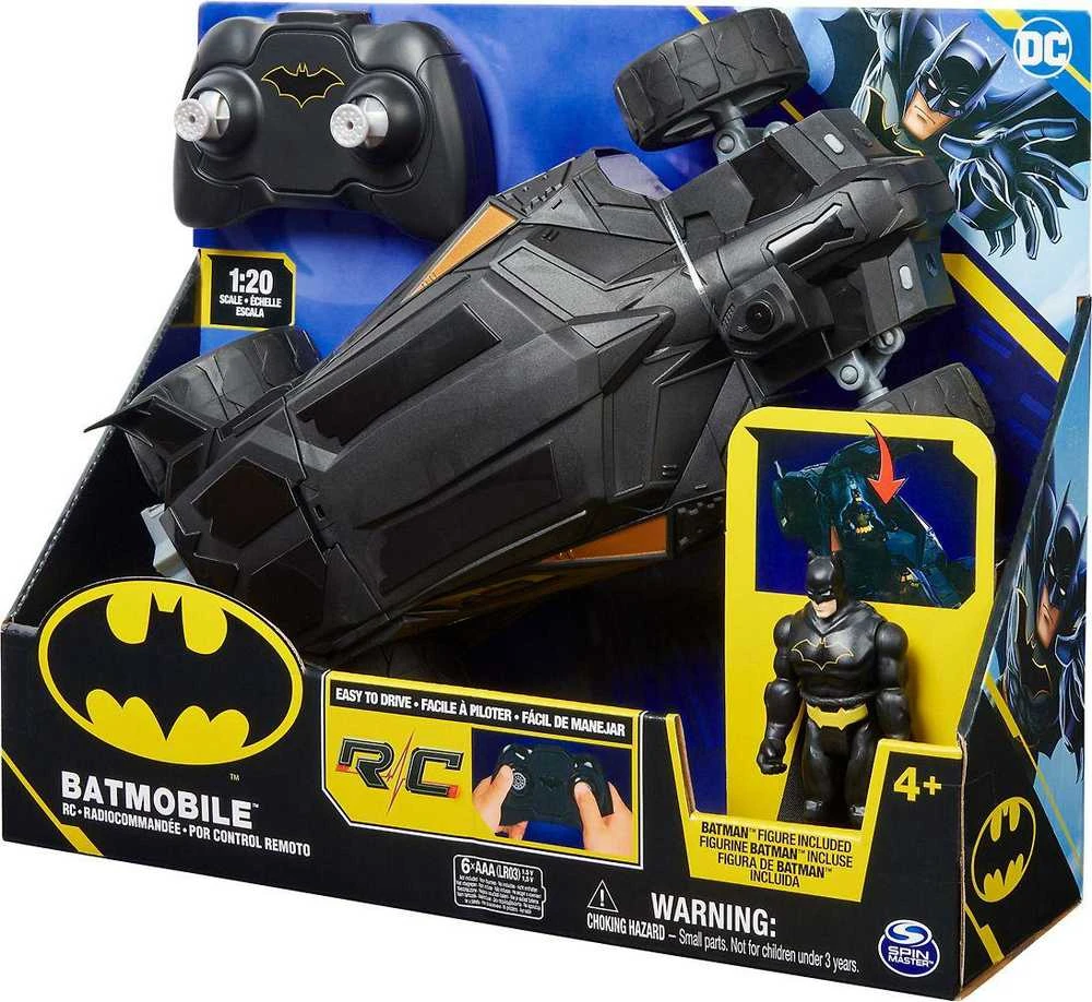 BATMAN 1:20 valdomas automobilis Batmobile, 6065425