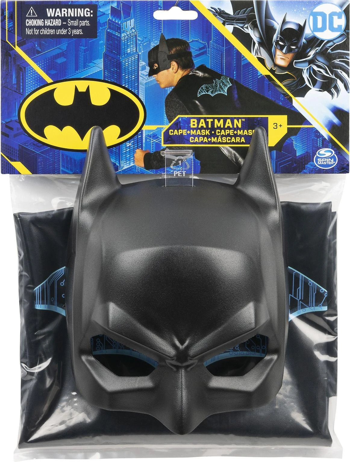 Spin Master BATMAN aksesuarai žaidimui vaidmenimis Cape & Mask, 6064752